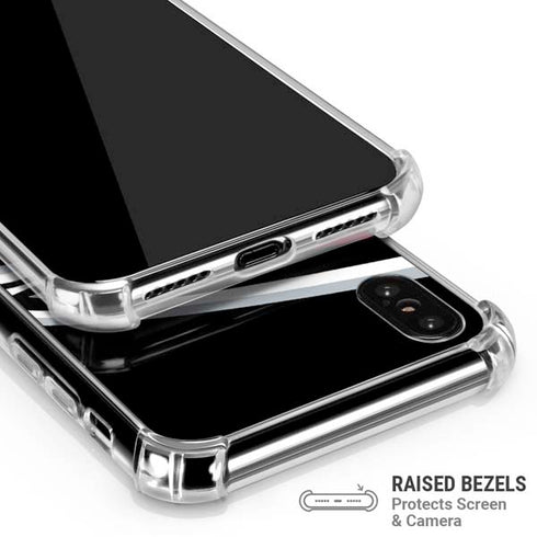 NFL Atlanta Falcons Large Logo iPhone XS Max Clear Case